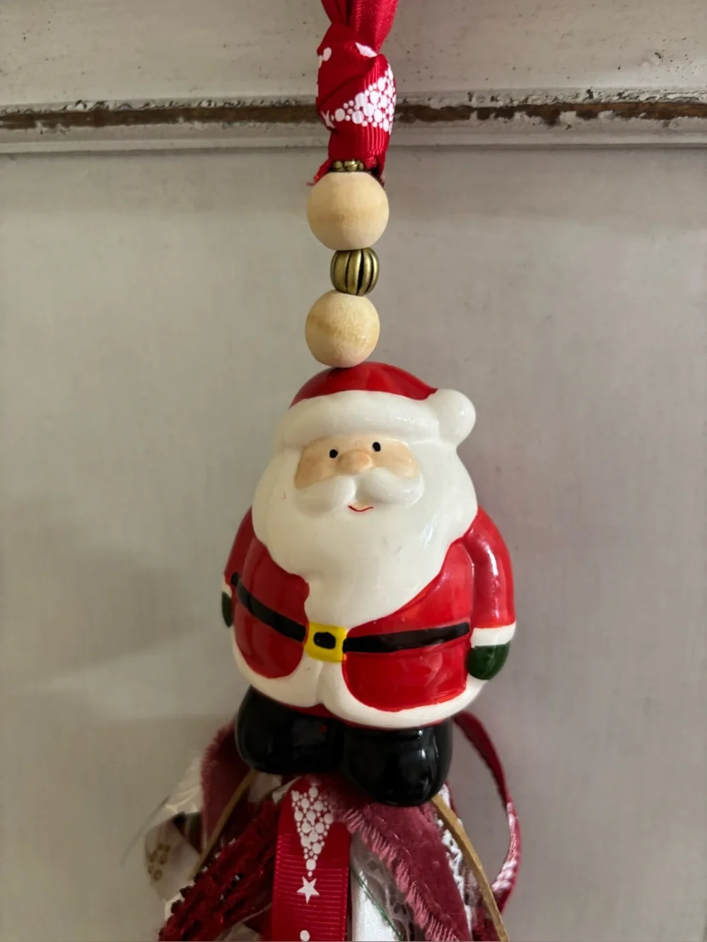 Handcrafted mr santa